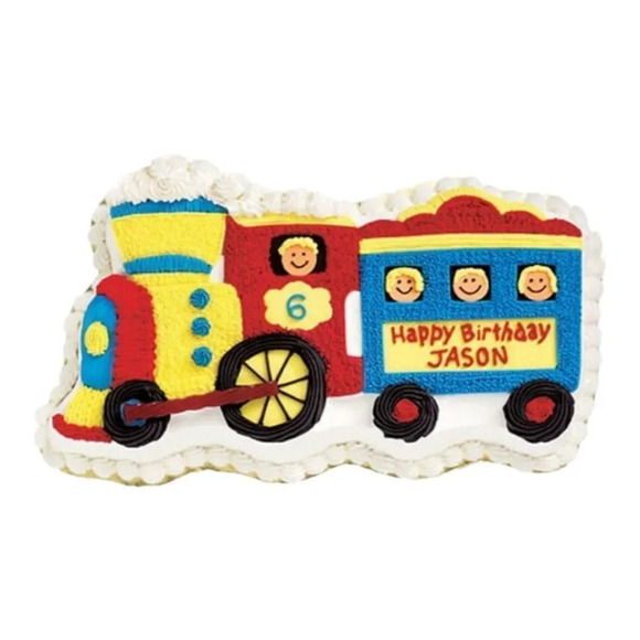 Wilton Train Aluminum Molded Cake Pan - Picture 2 of 4